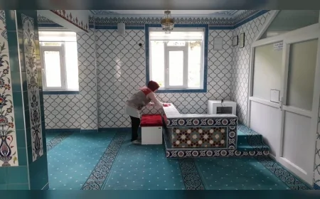 Ordu’da Camilerde Kapsamlı Temizlik Çalışmaları Aralıksız Devam Ediyor