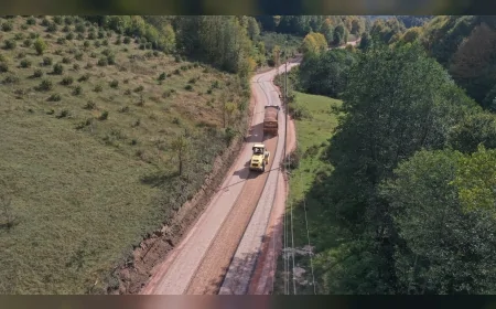 Ordu’da ulaşım konforu artıyor: Kabataş’ta 9,6 kilometrelik bağlantı yolları asfaltlanıyor