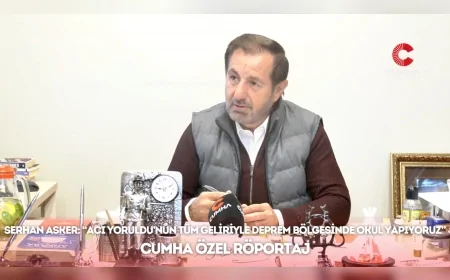 Gazeteci ve televizyoncu Serhan Asker: “Acı Yoruldu’nun tüm telifini Hatay’da ilkokul ve anaokulu yapımı için bağışlıyorum”
