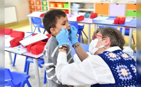 Altındağ Belediyesi Kreşlerinde Miniklere Ücretsiz Diş Sağlığı Taraması Başladı