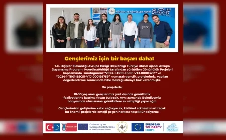 Burdur Belediyesi’nin iki gençlik projesi Avrupa Dayanışma Programı’ndan hibe desteği aldı