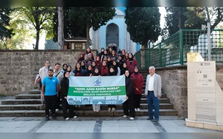 Oktay Yılmaz: “Gençler Adım Adım Kadim Bursa Projesiyle Tarihi ve Kültürel Yolculuğa Çıkıyor”