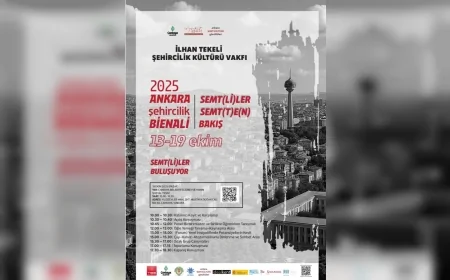 2025 Ankara Şehircilik Bienali’nde semt kültürü tartışılacak: Katılımcılar kentin geleceği için buluşuyor