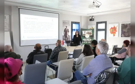 Efes Selçuk’ta üreticilere ücretsiz toprak analizi eğitimiyle verimlilik ve su tasarrufu hedefleniyor