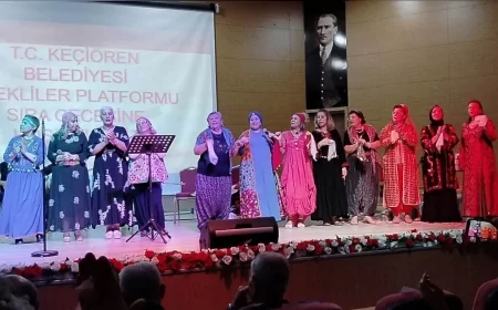 Keçiören’de Emekliler Platformu’ndan Sıra Gecesi Coşkusu: Kültür ve Sanatla Dolu Bir Akşam