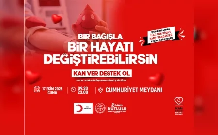 Manisa Büyükşehir Belediyesi ve Kızılay’dan Örnek İş Birliği: Kan Bağışlayanlara Kamp Sandalyesi Hediye Edilecek