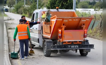 Yalova Belediyesi Seyrantepe Mahallesi’nde kapsamlı temizlik çalışması başlattı