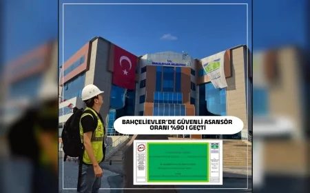 Bahçelievler’de güvenli asansör oranı yüzde 91’e ulaştı, protokol 2030’a kadar uzatıldı