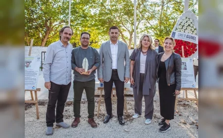 Kuşadası’nda “adalet” temalı 5. Uluslararası Neopolis Heykel Sempozyumu başladı