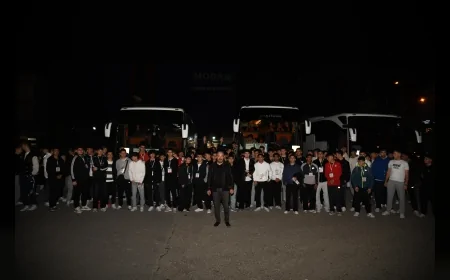 Pursaklar’da Gençlik Kampı Başladı: 15-20 Yaş Arası Gençler Mersin Silifke’de Buluşuyor