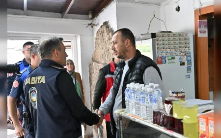 Manisa Büyükşehir Belediyesi’nden okul çevrelerinde sağlıksız gıdaya karşı kapsamlı denetim