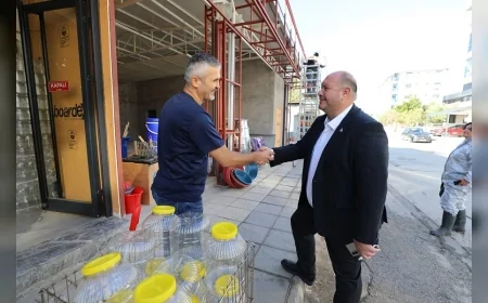 Menderes Belediye Başkanı İlkay Çiçek: "Halkın arasından geldim, halkla birlikte çalışıyorum"