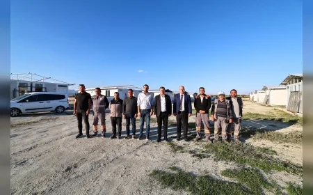 Başkan Ercengiz: "Eski arıtma havuzlarını afet ve hobi bahçesi alanına dönüştürüyoruz"