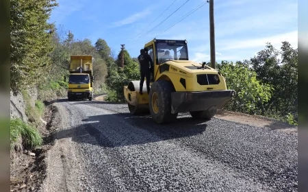 Altınordu Gümüşköy’de asfalt sevinci: 3,3 kilometrelik yol Çambaşı Yaylası’na alternatif ulaşım sağlayacak