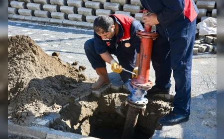 Giresun Belediyesi şehir genelinde yangın güvenliğini güçlendiriyor