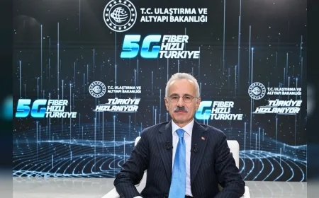 Bakan Uraloğlu: “5G İhalesi Yarın BTK’da Gerçekleştirilecek, 2,1 Milyar Dolar Asgari Değerle 11 Paket Satışa Sunulacak”