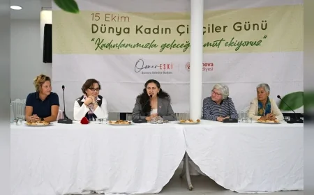 Bornovalı kadınlar üretimle geleceğe umut ekiyor