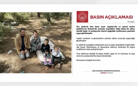İzmir’de “ormanda yaşayan aile” iddiasına bakanlıktan açıklama: Gerçek farklı çıktı