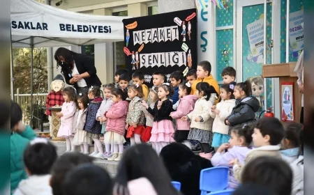 Pursaklar’da Minik Yürekler Nezaketle Büyüyor