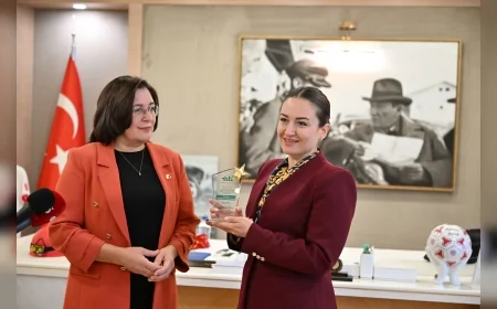 Antalya Büyükşehir Belediyesi’ne Sağlıklı Kentler Birliği’nden 26’ncı çevre ödülü