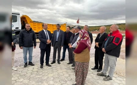 Eskişehir Büyükşehir’den Seyitgazi ve Çifteler’de Kırsal Yollara Büyük Dokunuş