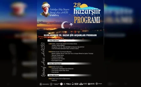 Elazığ’da 28. Uluslararası Hazar Şiir Akşamları Başlıyor: Kutadgu Bilig Yazarı Yusuf Has Hacib Anılacak