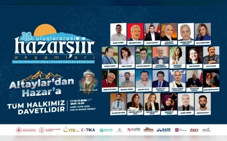 Elazığ Belediyesi, 28’inci Uluslararası Hazar Şiir Akşamları ile Türk Dünyası kültürünü buluşturacak