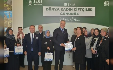 Bursa Büyükşehir’den Kadın Üreticilere Destek: “Kadın Emeğiyle Kırsal Kalkınma Güçleniyor”