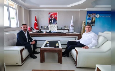 Emek Mahallesi Muhtarı Özdilman’dan Başkan Ercengiz’e Ziyaret: “Mahallemize Uygun Olmayan İşletmelere İzin Vermeyeceğiz”