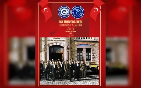 Ege Üniversitesinde “Cumhuriyet ve Atatürk Günleri” Başlıyor