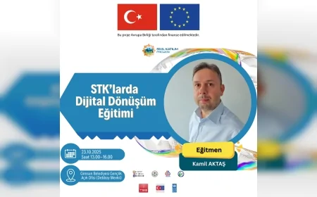 Giresun Belediyesi’nden Sivil Toplum Kuruluşlarına Dijital Dönüşüm Eğitimi