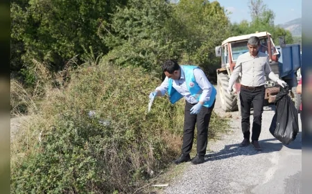 Dalaman Belediyesi’nden “Temiz Dalaman” seferberliği: Başkan Durmuş’tan çevre duyarlılığı çağrısı