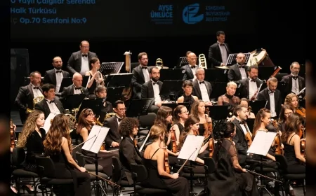 Gürer Aykal yönetiminde büyüleyici gece: Eskişehir Senfoni Orkestrası’ndan unutulmaz konser