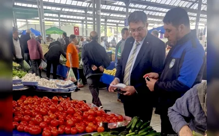 Yalova Belediyesi’nden Pazaryerleri ve Marketlere Sıkı Denetim