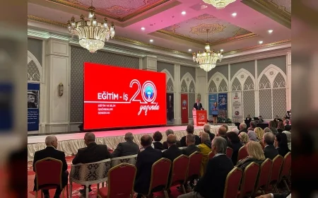Eğitim-İş’in 20. yılı Ankara’da kutlandı: “Laik ve bilimsel eğitim için mücadele sürecek” — CUMHA’nın özel röportajları gündem oldu