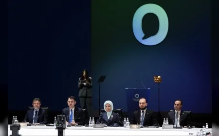 Emine Erdoğan: “İklim adaletsizliği artık sadece çevre değil, insan hakları meselesidir”