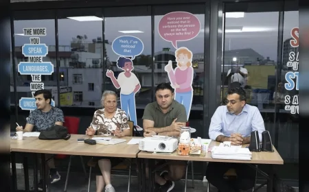 Mersin Büyükşehir’in “Hello Mersin Almanca” Kulübü Gençlere Ücretsiz Dil Pratiği ve Sosyal Deneyim Sunuyor