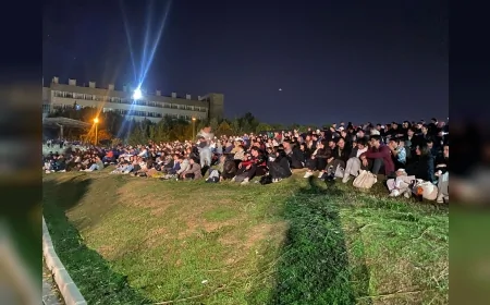 Muğla’da “Gecenin Işığı” Açık Hava Sinemasıyla Parladı: Öğrenciler Yeni Akademik Yıla Birlikte Başladı