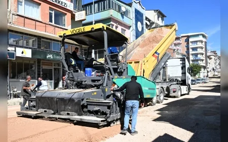 Manisa Büyükşehir Belediyesi Demirci’de 7 Kilometrelik Yol Ağını Yeniliyor