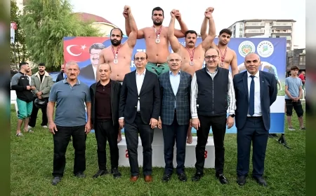 20. Uluslararası Turgut Özal Karakucak Güreşleri Malatya’da Büyük Heyecana Sahne Oldu