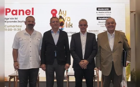 Ege’nin İki Kıyısında Zeytinle Kurulan Dostluk: Ayvalık’ta Düzenlenen Panelde Ortak Üretim ve Kültürel İş Birliği Vurgusu