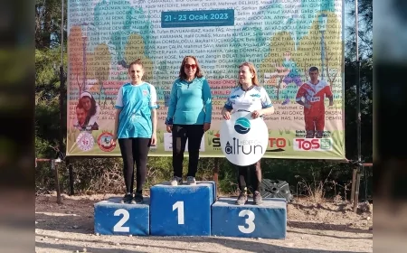 Bostanlıspor Tek Sporcusuyla Katıldığı Türkiye Büyükler Oryantiring Şampiyonası’nda Üçüncü Oldu