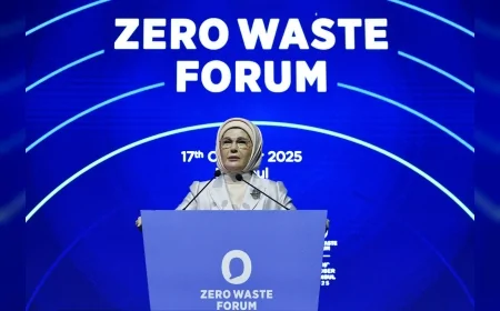 Emine Erdoğan: “Dünyanın Yükünü Hafifleten Her Adım Farkındalıkla Başlayacak”