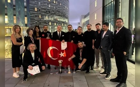 Türk Berber ve Kuaförleri Londra’da Dünya Üçüncülüğü Elde Etti: Palandöken “Bu Başarı Azmin ve İnancın Zaferidir”