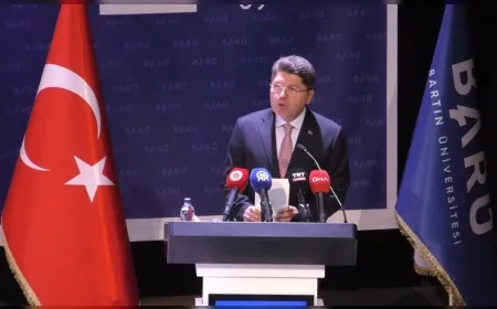 Adalet Bakanı Yılmaz Tunç: İsrail Sorunu Filistinlilerin Değil, Dünyanın Ortak Problemidir