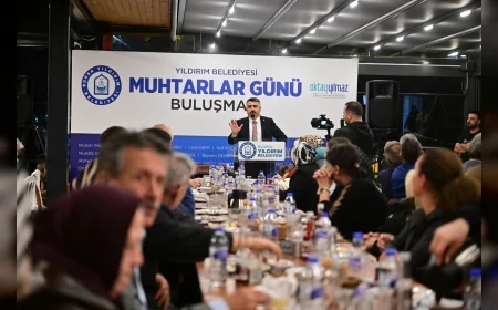 Başkan Oktay Yılmaz: “Daha Yaşanabilir Bir Yıldırım Hedefimize Giden Yolda Muhtarlarımızın Katkısı Çok Önemli”