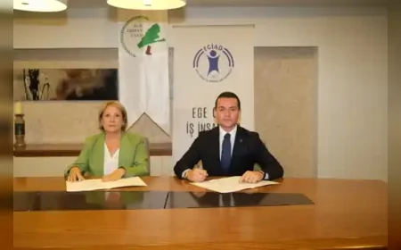 EGİAD 35. Yılında Ege Orman Vakfı ile El Ele: İzmir-Çeşme Otoyolu Kenarında 2 Bin 150 Fidan Toprakla Buluşacak