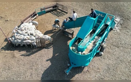 İnegöl Belediyesi’nden Yenişehirli Üreticiye Destek: Küçükbaş Hayvan Yıkama Havuzu Makinesi Sorunlara Çözüm Oluyor