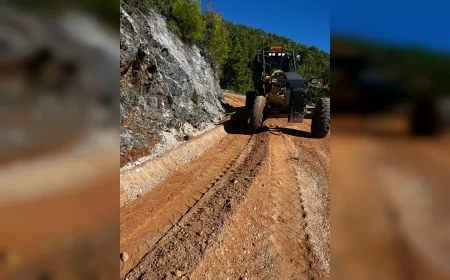 Antalya Büyükşehir Belediyesi Alanya Kırsalında Kış Hazırlıklarını Hızlandırdı