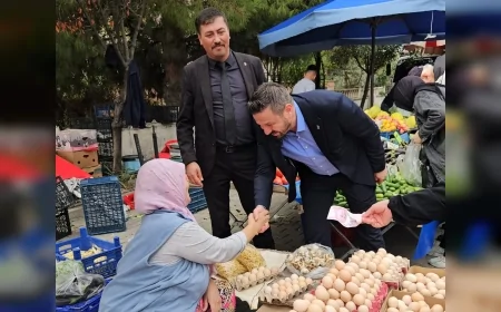 AK Parti Balıkesir İl Başkanı Mehmet Aydemir Edremit’te Gün Boyu Sürdürülen Ziyaretlerle Vatandaşla Gönül Bağını Güçlendirdi